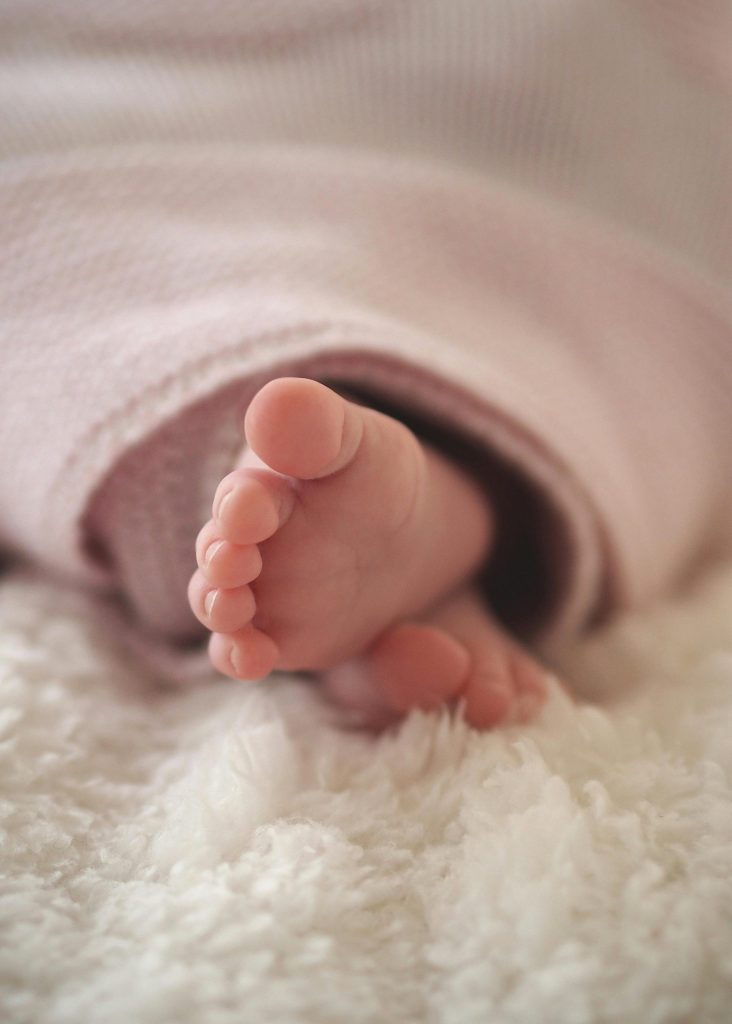 pieds de bébé